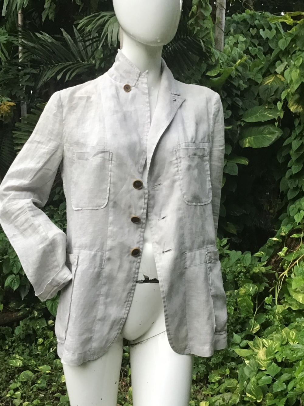 Vintage Yohji Yamamoto cotton linen jacket